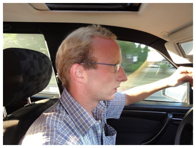 Unser Fahrer nach Wesel