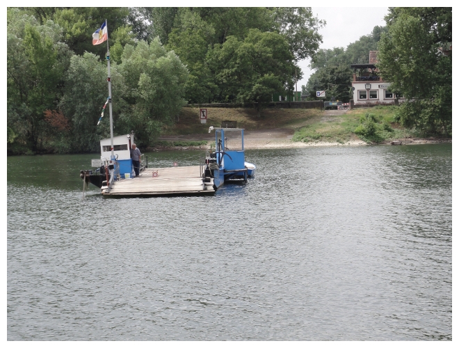 alte F&auml;hre &uuml;ber den Altrheinarm